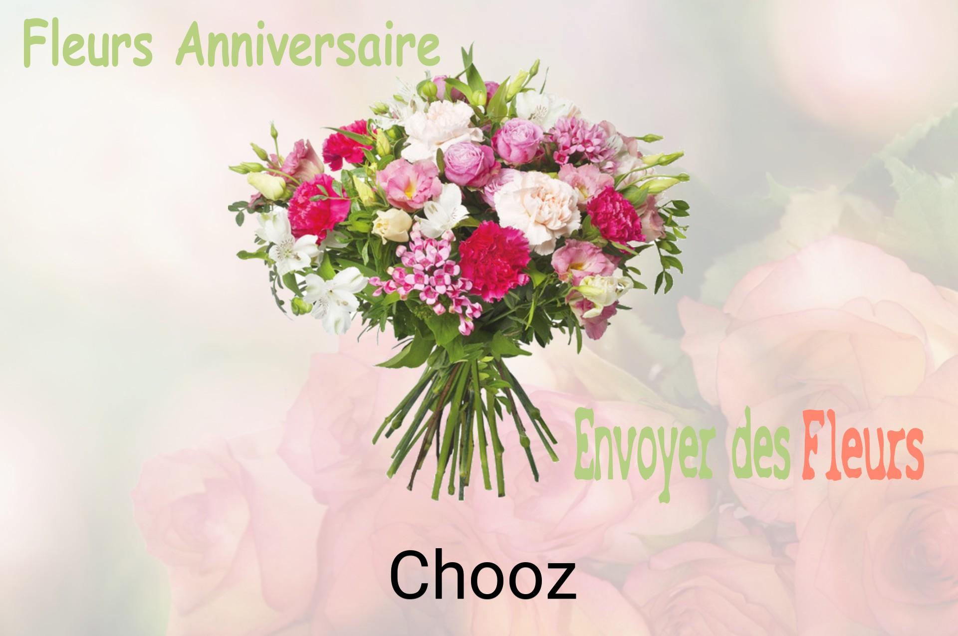 Bouquet de fleurs d’anniversaire livré à Chooz